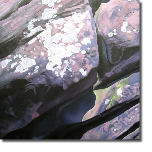 Rock Series 1 No.25 (2001)
105 x 105 cm
oil on canvas
(Sold) Rock Series 1 No.25 (2001)
105 x 105 cm
oil on canvas
(Sold)